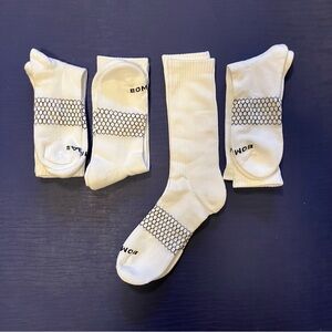 Bombas Solid Calf Socks 4-Pack Size L